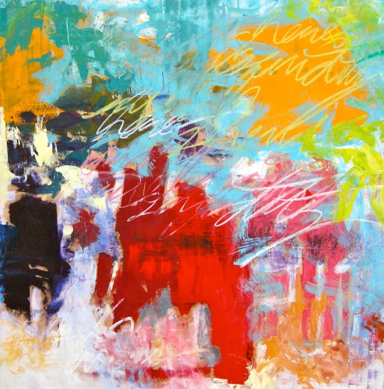 Forest of Knowledge XXVIII, 2010 oil on birch panel, 60 x 60 cm